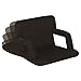 Naomi Home Venice Stadium Seat for Bleachers Portable Reclining with Armrest Black/Standard