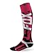 Fox Racing MX Marz Youth Girls MX Motorcycle Socks - Black/Pink / Large