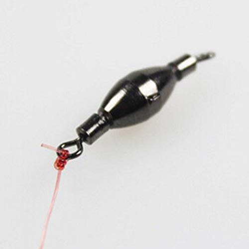 Kupfer-Sinker, 10 Stück, Zubehör, solide Angelwirbel, flexibel, professionelle Krümmerform, Gegengewicht, Angelring… – Bild 6