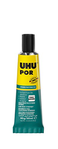 UHU 3-63176 por Schnellfixierender Spezialkleber für Polystyrol, 50 ml Tube, 50 ml – Bild 3