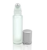 10ml Frosted Glass Roll On Bottles with Perfect