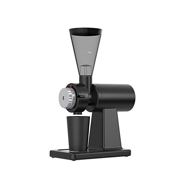 Elektrorschleifer Elektrische Kaffeemühle Kaffeebohne Mühle Halbgeist Zahnschleifer 8-Level-Anpassung Einfach zu…