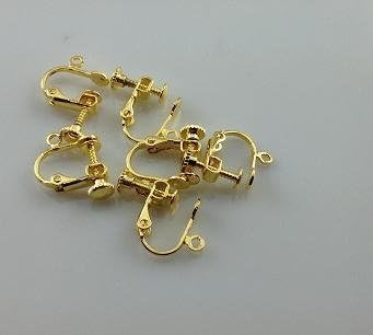 Amazon イヤリングパーツ 個 10ペア ゴールド アクセサリーパーツ 通販