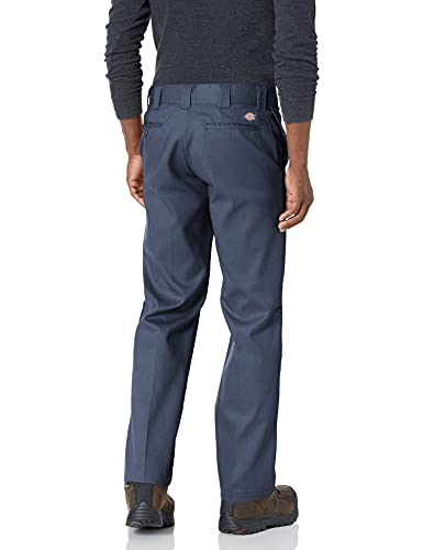 Dickies Men's 874F Flex Work Pant, DARK NAVY, 38 34