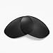 Walleva Black Polarized Replacement Lenses for Oakley X Metal XX Sunglasses