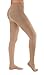 ABSOLUTE SUPPORT Opaque Graduated Support Compression Stockings with Open Toe for Women 20-30mmHg | For Lymphedema, Diabetic, Swelling, Arthritis - Beige, X-Large, A214BE4