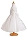 GloryStar Kids Embroidery Flower Dress Sleeveless Skirt