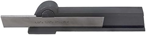 1/2 X 1-1/8 Shank Straight Lathe Cutoff Tool Holder, holds 1/8 x 3/4" Blades