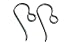 12 Pairs Silver Niobium Ear Wires Nickel-Free for Sensitive Ears