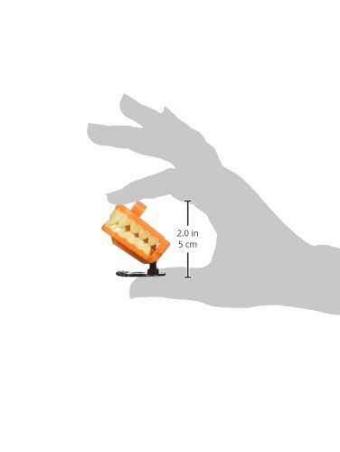 Family Friendly Halloween Trick or Treat Wind Up Chattering Teeth Party Favour, Plastic, 1" x 2"