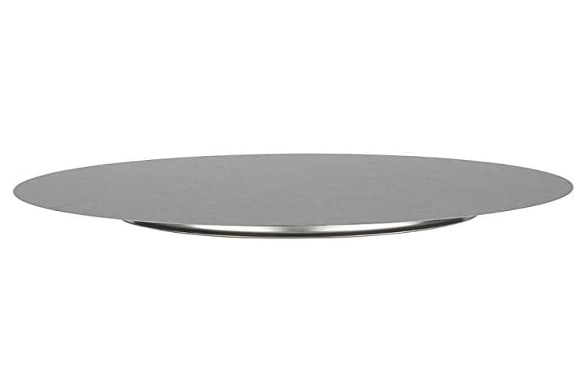Cake plate ca. Ø 31 cm, height 3 cm stainless steel satin finished
