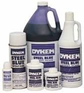 1Qt. Steel Blue Layout Fluid, Sold As 12 Bottle