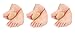 CAcB sox Womens Mule Socks,Ball-of-foot Cushion,Insole Pads,Invisible Socks