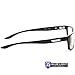 GUNNAR - Premium Gaming and Computer Glasses - Blocks 35% Blue Light - Riot, Onyx, Clear Tint, lens width: 57 mm | nose: 16 mm | frame width: 149 mm | temple: 140 mm |
