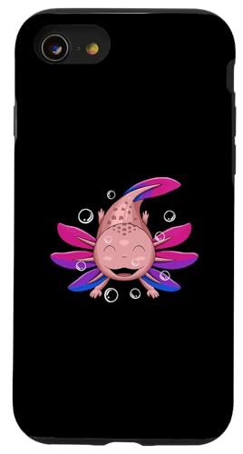Bisexual Axolotl Bi Pride LGBTQ Case for iPhone SE (2020) / 7 / 8