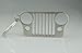 Boesch Built Stainless Steel Jeep Grill keychain