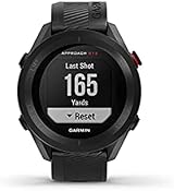 Garmin Approach S12 GPS Golf Watch 44mm Preloaded 43,000 Courses Black view 2