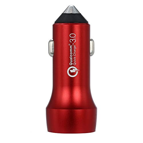 Car Charger,Double QC3.0 Dual USB Car Charger 2 Port 12-24V Cigarette Socket Lighter