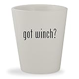 got winch? - White Ceramic 1.5oz Shot Glass