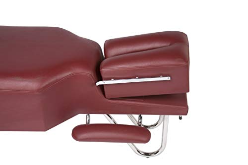 ROW Medical 3-06 Adjustment Bench with Armrests and Headpiece, Burgundy - Thumbnail 2