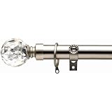 4 Embouts De Tringle à Rideau En Cristal Artificiel - Décoration Pour Tringle 28mm De Diamètre - 8