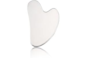 ONLYSKY BEAUTY Stainless Steel Guasha Board for Skin Care and Massage,Gift for Men and Women on Christmas
