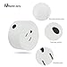Martin Jerry mini Smart Plug Compatible with Alexa, Smart Home Devices Works with Google Home, No Hub required, Easy installation and App control Smart Switch On / Off / Timing (Model: V01) (2 Pack)
