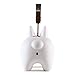 Kidrobot Backstab Smorkin Labbit Vinyl Figure (White Version) by Frank Kozik