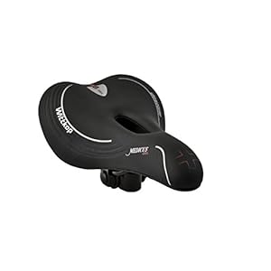 Wittkop Fietszadel met comfortabel 3 zones concept en extra gelbekleding, comfortabel fietszadel voor dames en heren…