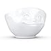 FIFTYEIGHT PRODUCTS TASSEN Porcelain Bowl, Dreamy Face Edition, 16 oz. White, (Single Bowl) for Serving Cereal, Soup