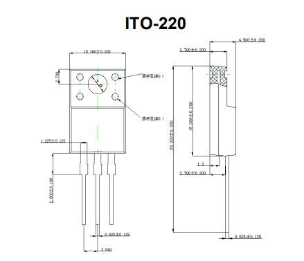ASEMI (Pack of 10pcs) MBR10100FCT/MBRF10100CT Schottky Barrier Diode ITO-220AB 10A100V for SMPS
