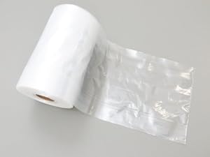 Amazon.com: Plastic Bag-Clear LDPE Poly Bag on a Roll 8"x4"x18" 0.80 ...