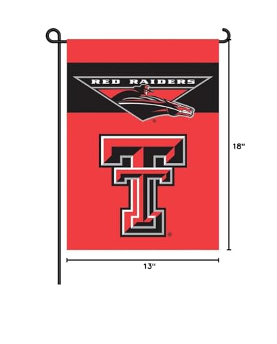 NCAA Texas Tech Red Raiders 2-Sided Garden Flag