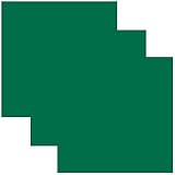 SISER EasyWeed Heat Transfer Vinyl HTV for T-Shirts 12 x 12 Inches 3 Precut Sheets (Green)