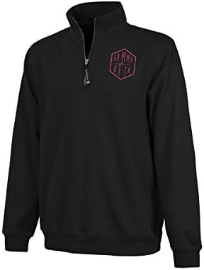 Go Greek Chic Gamma Phi Beta Sorority Sweatshirt | Greek Quarter Zip Pullover (X Small)