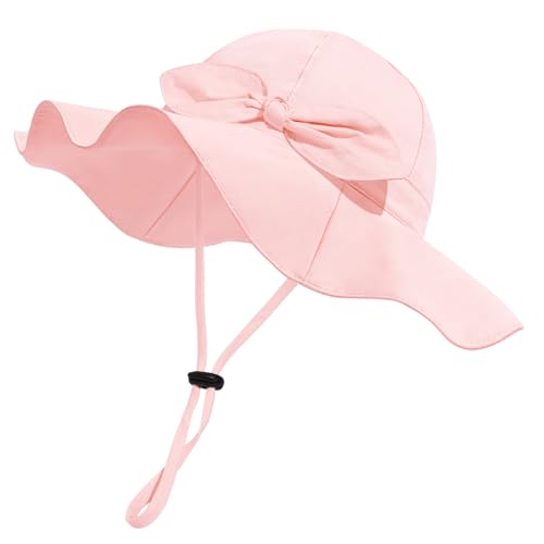 Adjustable Baby Wide Brim Sun Hat