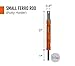 PYRO PUTTY Compact Ferro Rod - Comes with 2 Foil Packs of Putty Putty (Summer and Winter) & a Multitool Striker (Compact Ferro Rod Orange Kit)