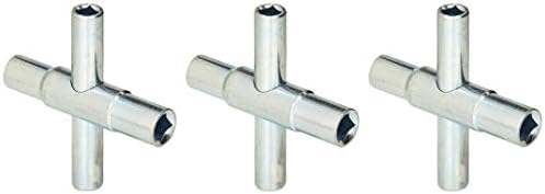 Cobra Products PST154 4-Way Sillcock Key (Тhrее Расk)