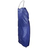 MAGID 8 Mil Liquid Repellant 35” x 45” Vinyl Apron with Tie Closure, 12 Aprons, Size 35