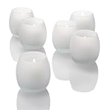 Eastland Petite Hurricane Votive Holders Frosted Set of 36