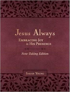 Jesus Always Note Taking Edition Sarah Young Amazon Com Books Jesus Always Note Taking Edition Sarah Young Amazon Com Books