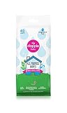Dapple All Purpose Travel Size Wipes, Fragrance Free, Sulfate-Free, Hypoallergenic, 45 Count