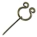 Medieval Renaissance Forged Penannular Brass Brooch