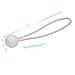 X-Haibei 9 inches Ball Bungee Elastic Cords for Tie Down Tarp Strap Bungi Canopy Securing Tarps Sleeping Bags Rubber Straps 50, White
