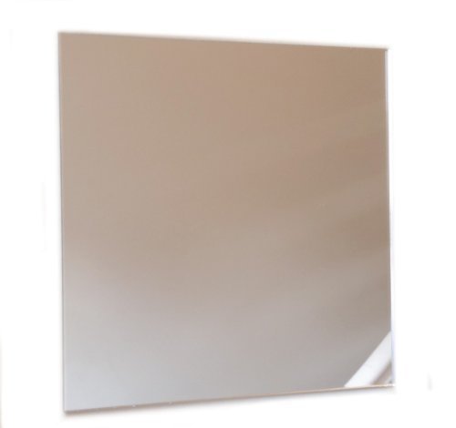 Super Cool Creations Square Mirrors Pack of 10, 9cm x 9cm