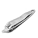 ReNext Side Slant Edge Finger Trimmer Toe Nail Clippers Without File Silver Tone
