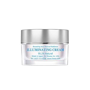 Riovea Natural Skin Brightening Illuminating Cream With No Bleaching Chemicals for Dull, Dry And Sensitive Skins …