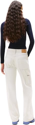 Damen 2er Pack Langarmshirts Slim Essential Rib Rundhalsausschnitt, Mehrfarbig (Ecru/Dark Night Navy), XXL
