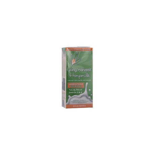 Living Harvest Unsweetened Original Hempmilk, 32 Ounce - 12 per case.