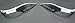 2pcs ABS Chrome Rearview Side Mirror Molding Cover Trim Strip Emblems For Toyota Corolla 2014-2015-2016 2017 2018